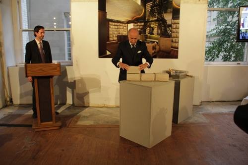 Philip Roth Receives Insignia Of Commander Of The Legion Of Honor At Groundbreaking For New York City’s Only French Bookshop