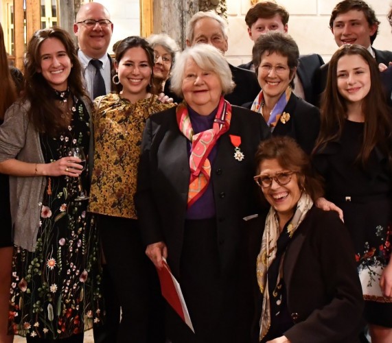 France Honors Jeanine Parisier Plottel