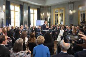 President Emmanuel Macron Visits Villa Albertine New York to Launch the Lafayette Fellowship