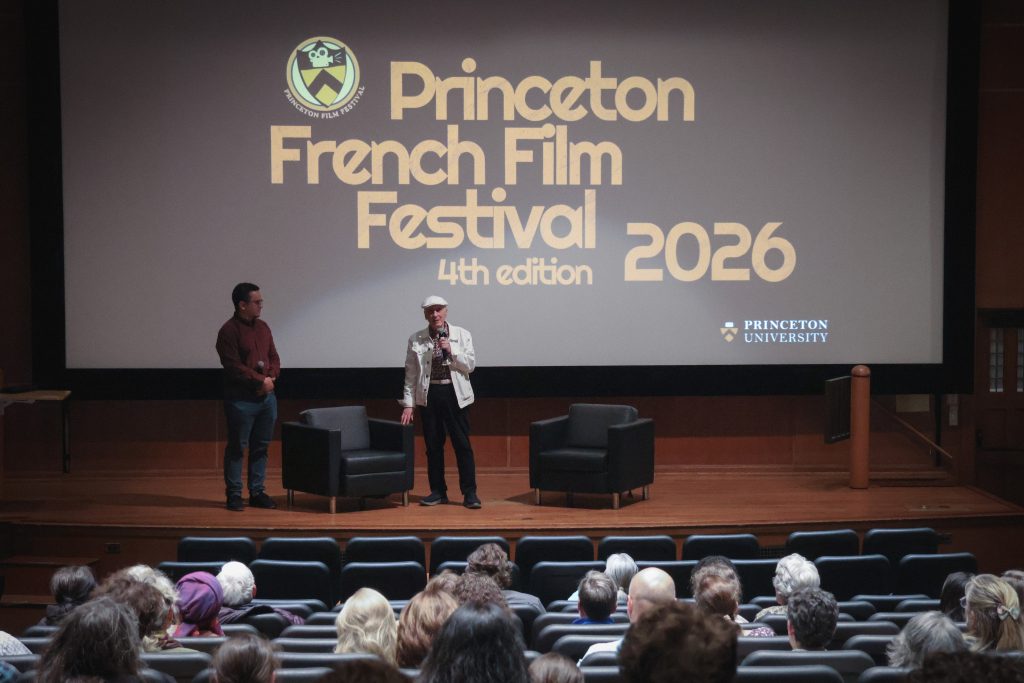 Yassine Ait Ali and Michel Ocelot at the 4th edition of Princeton French Film Festival. © de•Passage by Nawelle